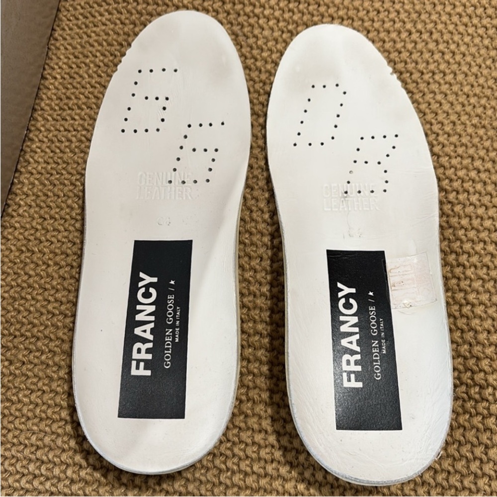 Golden Goose Francy Gold-Women's High-Top Sneakers - Picture 8 of 8